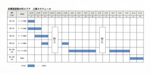 工事スケジュール_